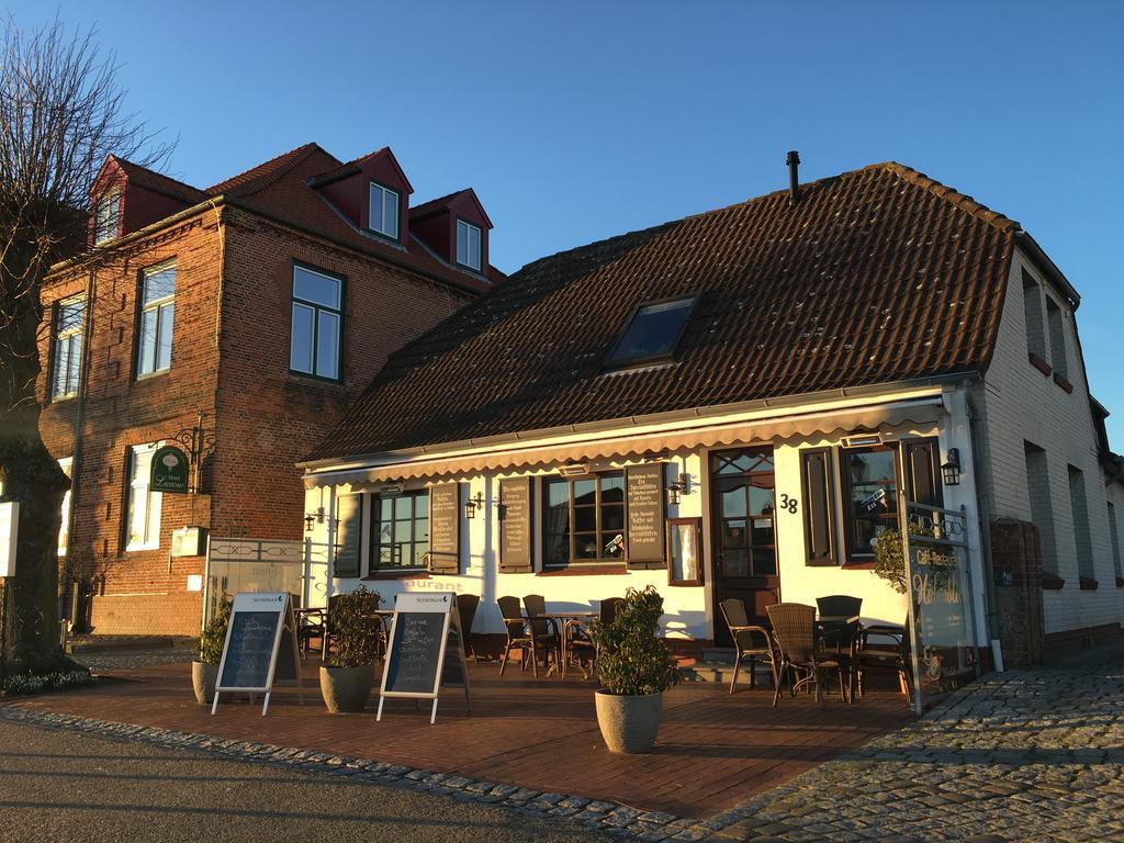 Gasthaus Hafenblick Tönning Exterior foto